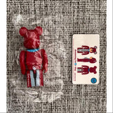 Bearbrick Series 10 ARTIST be@r dog RED 100%